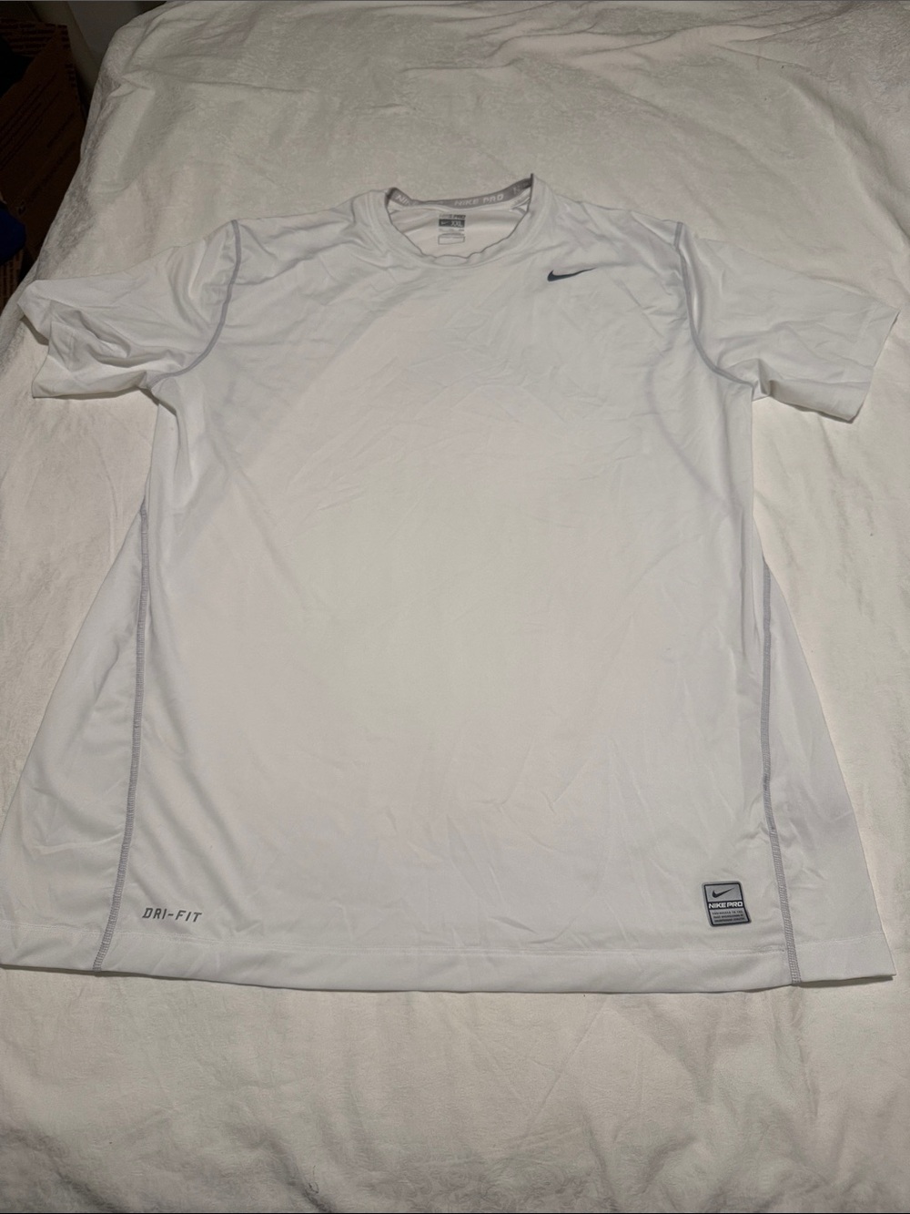 Nike Men’s Short Sleeve Dri-FIT Crew - White